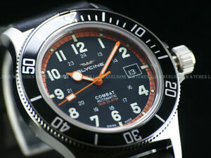 【貨物輸送無料】ウオッチ グリシーヌコンバットサブスイスオートサファイアダイバーウォッチ glycine 42粍 combat sub 20 swiss made auto sapphire diver watch, gl0088 3908