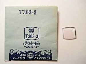 【送料無料】腕時計　ウォッチクリスタルロンジンマーサgs t3033 pt3033 suc ru98 watch crystal 115 x 104 mm fits longines martha