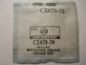 【送料無料】腕時計　ウォッチクリスタルフィットウィットナウアーgs cx67979 watch crystal 205 x 83 mm fits wittnauer 1575 178505a 178515c
