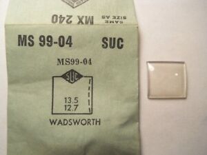 【送料無料】腕時計　クリスタルsuc ms9904 gs mx240 replacement watch crystal 135 x 127 mm fits wadsworth