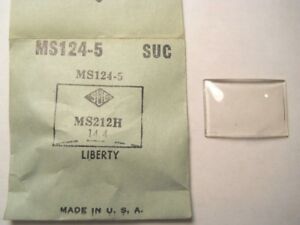【送料無料】腕時計　クリスタルsuc ms1245 suc1245 replacement watch crystal 212 x 144 mm fits liberty