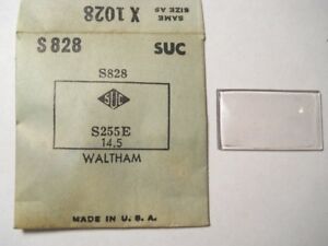 【送料無料】腕時計　クリスタルsuc s828 gs x1028 px1028 replacement watch crystal 255 x 145 mm fits waltham
