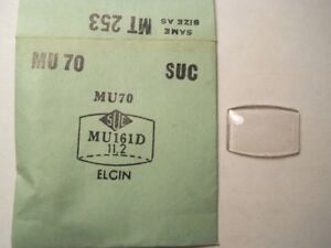 【送料無料】腕時計　ウォッチクリスタルフィットレディエルギンsuc mu70 gs mt253 pmt253 watch crystal 161 x 112 mm fits lady elgin 3905 3912