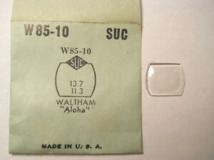 【送料無料】腕時計　ウォッチクリスタルフィットウォルサムアロハsuc w8510 gs y287 py287 watch crystal 137 x 113 mm fits waltham aloha
