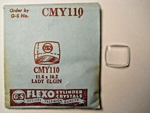 【送料無料】腕時計　ウォッチクリスタルフィットエルギンレディgs cmy110 suc rmw29 watch crystal 116 x 102 mm fits elgin lady 3403 4203