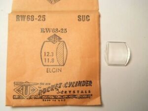 【送料無料】腕時計　クリスタルsuc rw6825 gs cy26825 replacement watch crystal 123 x 118 mm fit elgin 4119