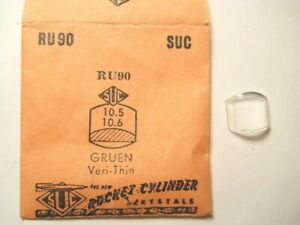 【送料無料】腕時計　ウォッチクリスタルフィットキャロルセシリアsuc ru90 gs ct290 watch crystal 105 x 106 mm fits gruen 275661 carole cecilia