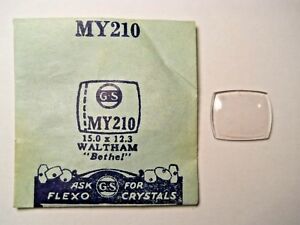 【送料無料】腕時計　クリスタルウォルサムベテルgs my210 pmy210 replacement watch crystal 150 x 123 mm fits waltham bethel