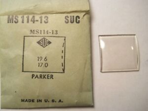 【送料無料】腕時計　クリスタルパーカーsuc ms11413 domed replacement watch crystal 196 x 170 mm fits parker