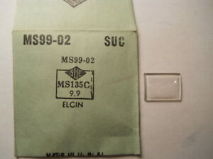 【送料無料】腕時計　クリスタルフィットエルギンsuc ms9902 sucms9902 replacement watch crystal 135 x 99 mm fits elgin