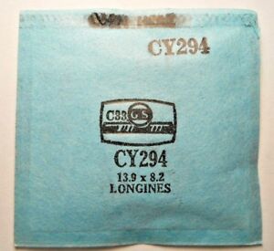 【送料無料】腕時計　クリスタルロンジンgs cy294 suc rw8510t replacement watch crystal 139 x 82 mm fits longines
