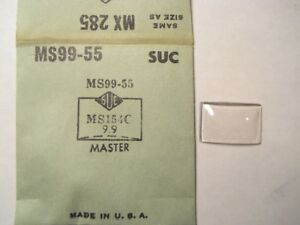 【送料無料】腕時計　ウォッチクリスタルレディースフルビューsuc ms9955 gs mx285 watch crystal 154 x 99 mm fitsmaster ladies full view