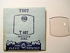【送料無料】腕時計　ドームウォッチクリスタルgs t607 pt607 replacement domed watch crystal 206 x 210 mm fits diel