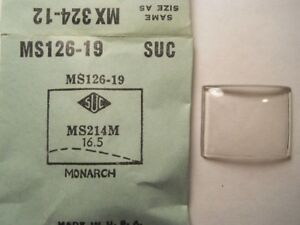 【送料無料】腕時計　ウォッチクリスタルフィットスイスモナークセンチネルsuc ms12619 gs mx32412 watch crystal 214 x 165 fits swiss monarch sentinel