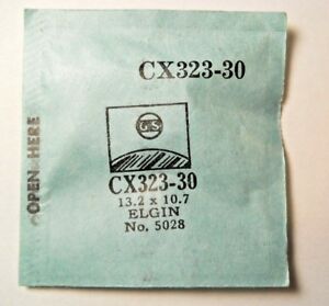 【送料無料】腕時計　クリスタルgs cx32330 suc rs12345 replacement watch crystal 132 x 107 mm fit elgin 5028