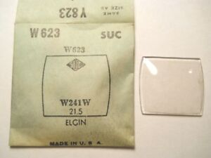 【送料無料】腕時計　ドームクリスタルフィットエルギンsuc w623 gs y823 py823 dome replacement watch crystal 241 x 215 mm fits elgin