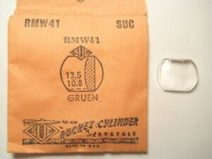 【送料無料】腕時計　ウォッチクリスタルエディスsuc rmw41 gs cmy137 watch crystal 135 x 108 mm fit gruen 211441 518210 edith