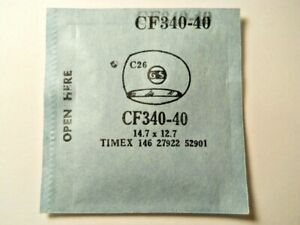 【送料無料】腕時計　クリスタルgs cf34040 replacement watch crystal 147 x 127 mm fits timex 146 27922 52901