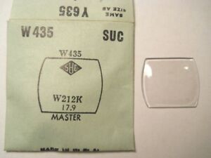 【送料無料】腕時計　クリスタルマスターsuc w435 gs y635 domed replacement watch crystal 212 x 179 mm fits master