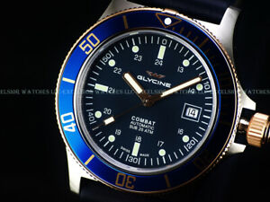 【貨物輸送無料】ウオッチ グリシーヌコンバットサブスイスオートサファイアダイバーウォッチ glycine 42粍 combat sub 20 swiss made auto sapphire diver watch, gl0089 3908
