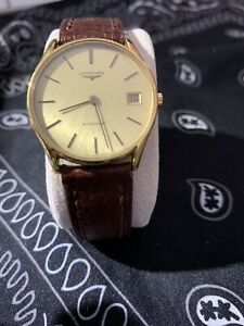 【送料無料】腕時計 ロンジンメンズウォッチlongines automatic gold filled men watch