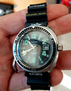 【貨物輸送無料】ウオッチ フレサードプリンガオートマティックルビダイバーウォッチfresard plongee automatic 21 rubis diver watch
