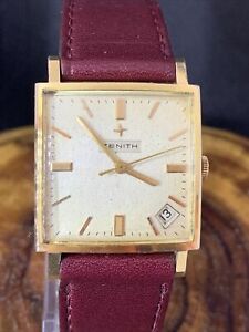 【送料無料】腕時計 ヴィンテージカルゴールドメッキvintage zenith cal 2542c watch gold plated 1407
