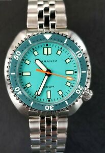 【送料無料】腕時計 マラネスタオターコイズmaranez tao automatic watch turquoise shipped from usa