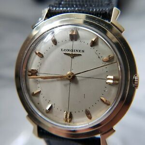 【貨物輸送無料】ウオッチ ロンジンヴァンビューレンソリッドゴールドウォッチサービスlongines president van buren r solid 14k gold watch, fully serviced