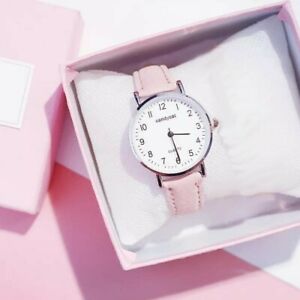 【送料無料】腕時計　モントレシックローズビジュアベックブレスレットレグラーブルエンシミリキュアフェムmontre chic rose bijou avec bracelet reglable en simili cuir pour femme