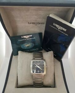 【貨物輸送無料】ウオッチ ロンジンタンクボックスlongines opposition tank men watch l36264 box and papers