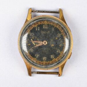 【貨物輸送無料】ウオッチ ヴィンテージクロノグラフランデロンフンツィオナパルジアルメンテdreffa geneve vintage chronograph landeron 151  funziona parzialmente  working