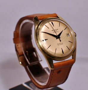 【貨物輸送無料】ウオッチ エルドールジュネーブルビスムーヴメントイータアネeldor geneve 25 rubis mouvement eta annees 5060