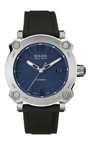 【送料無料】腕時計 ブローバアキュスイスパーケロンスイスbulova accuswiss 63b190 percheron mens swiss made automatic watch 1295