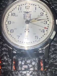 【送料無料】腕時計 エルギンミリタリーウォッチvery very rare elgin military watch with stars
