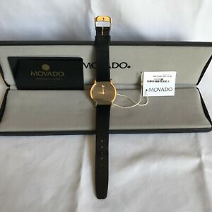 【貨物輸送無料】ウオッチ メンズヴィンテージエステートモバドウォッチmens vintage estate movado museum watch 87e40884