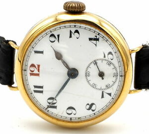 【送料無料】腕時計 ヴィンテージアンティークトレンチウォッチスイスメイドクリーンランvintageantique  infantry icers trench watch 20s swiss made clean runs