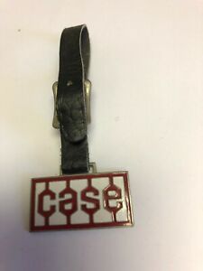 【送料無料】腕時計　ヴィンテージケースロゴエナメルフォブvintage case equipment logo enamel watch fob