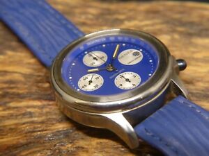 【貨物輸送無料】ウオッチ ジーンヴィンテージクロノグラフヴァルジューgenee vintage chronograph, valjoux 7750 automatik, 80er