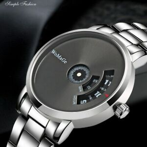 【送料無料】腕時計　ラグジュアリーメンクォーツスチールステンレスアナログファッションスポーツシルバーwrist luxury men quartz s steel stainless analog fashion sport silver