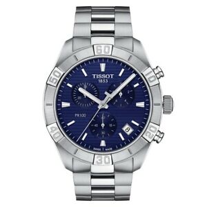 【貨物輸送無料】ウオッチ クロノスポーツメンズステンレススチール tissot pr 100 chrono sport mens stainless steel watch t1016171104100