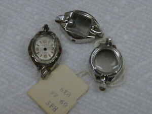 【送料無料】腕時計　ヴィンテージレディースケースvintage 1960s nos ff 60 6 34x8l ladies w case 3