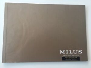 【送料無料】腕時計　カタログカタログモントルページwatch catalog catalogue montres milus 18 pages 21 cm x 15 cm