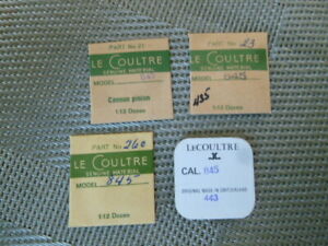 【送料無料】腕時計　ヴィンテージルコールトルピンクラッチレバーミンクールセットレバーパーツnos vintage le coultre 845 can pinclutch levermin whlset lever genuine parts
