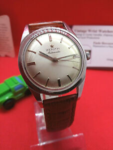 【貨物輸送無料】ウオッチ オロロギゼニスレアヴィンテージウォッチorologio  zenith  automatic cal2522p 60s rare 35粍 beautiful vintage watch