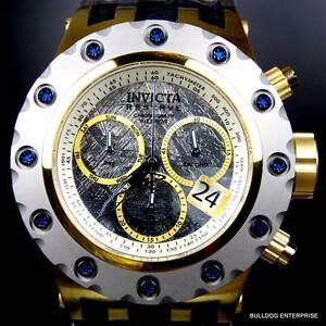 【送料無料】腕時計　インビクタリザーブスペシャリティスバクアゴールドトーンスイスメイドウォッチinvicta reserve specialty subaqua meteorite gold tone swiss made watch｜hokushin