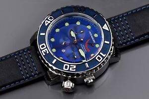 【送料無料】腕時計　アラゴンゲージaragon a172blu gauge 9100 automatic｜hokushin