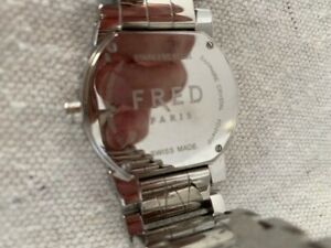 送料無料 腕時計 フレッドパリムーブワンスイスクォーツfred Swiss Paris Paris Move Made One Swiss Made Quartz Watch Fd Hokushin