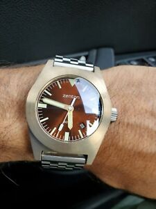 【送料無料】腕時計　ゼントンブロンズダイバーウォッチスイスzenton b42 bronze diver watch, swiss eta 28242, from july 2020