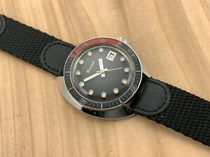 【貨物輸送無料】ウォッチ ヴィンテージブローバシュノーケルダイバーステンレススチールvintage bulova oceanographer snorkel 666 diver stainless steel wristwatch 1968